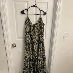 Saint Tropez Summer Long Dress Sleeveless Size M